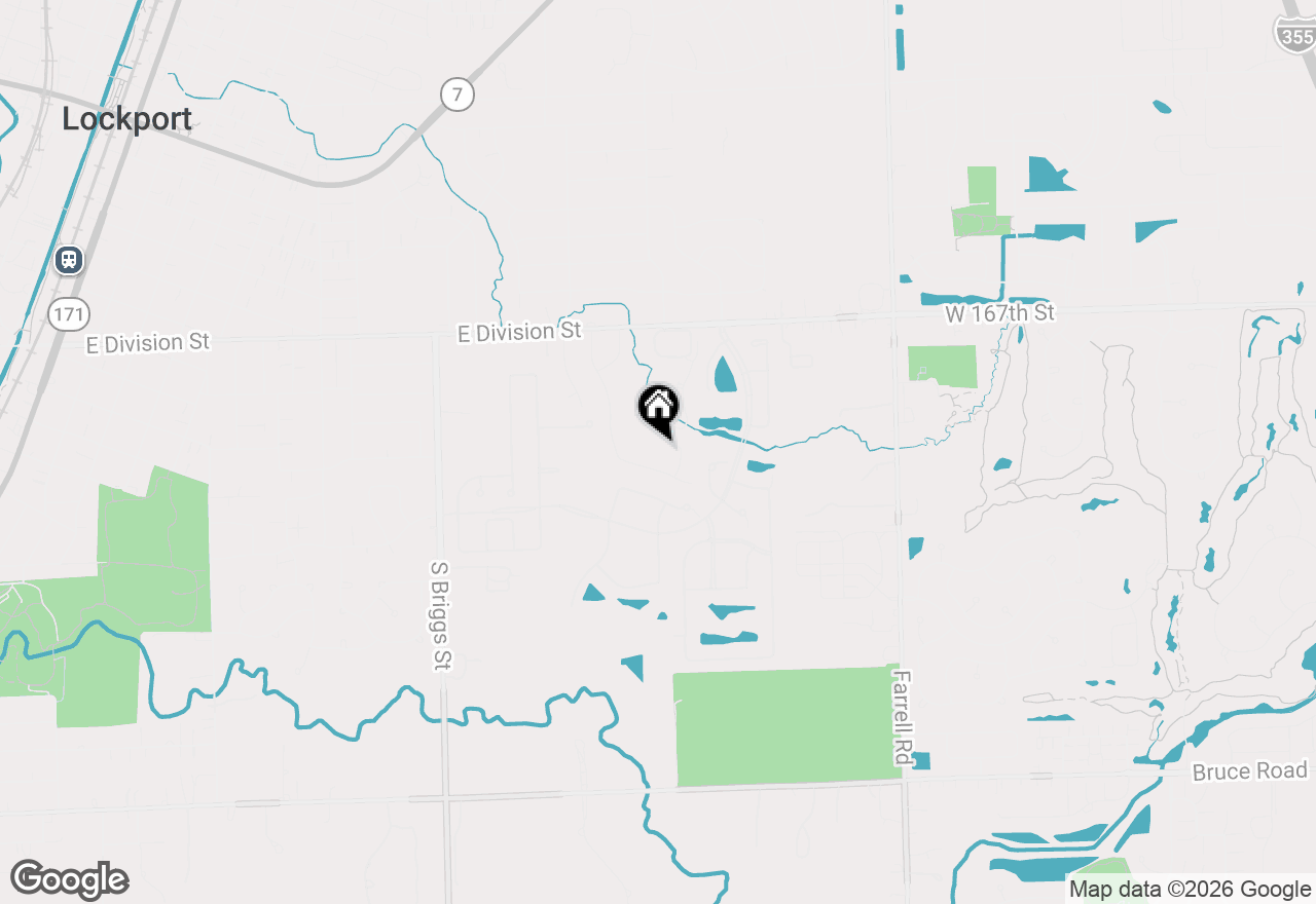 Map of 1603 Grove Court, Lockport, IL 60441