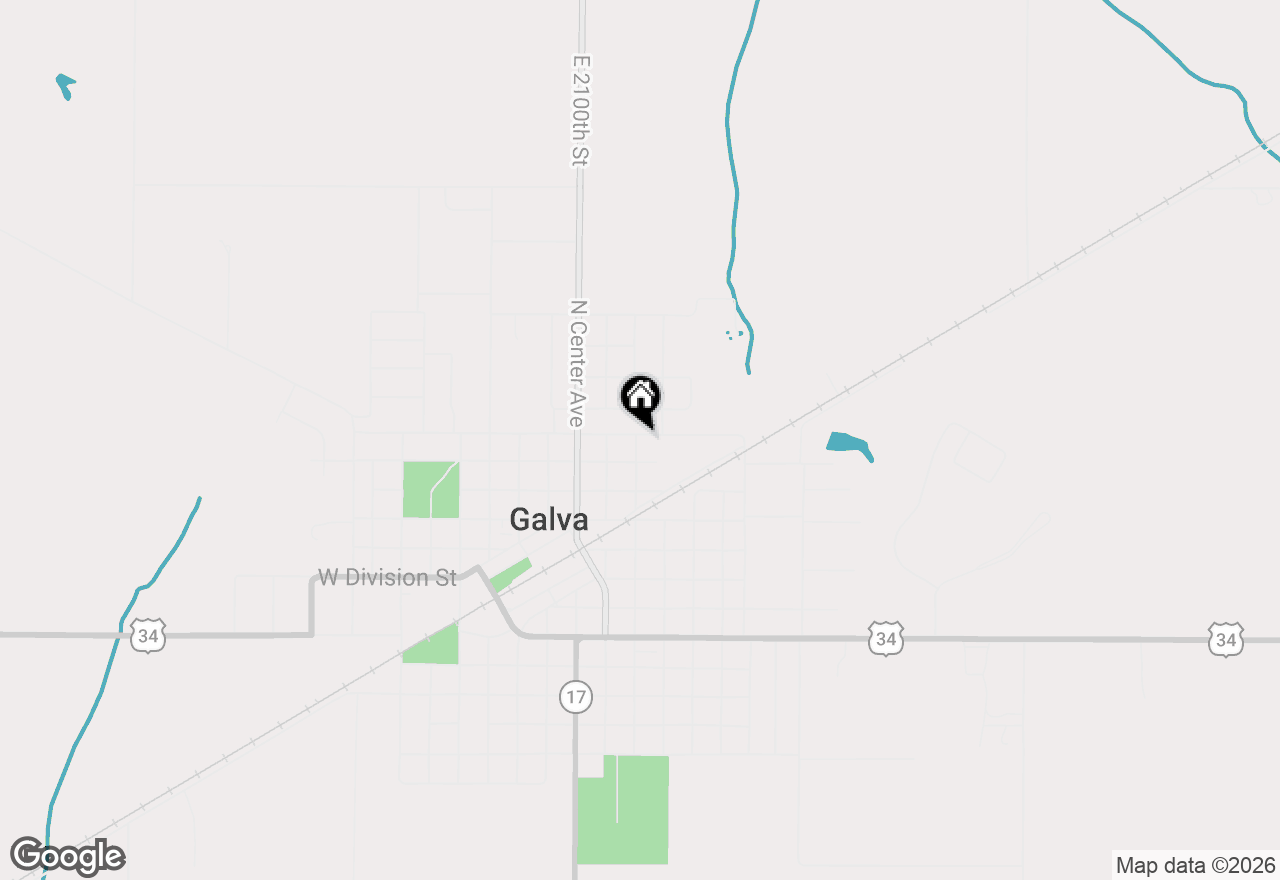 Map of 417 Ne 2nd Avenue, Galva, IL 61434