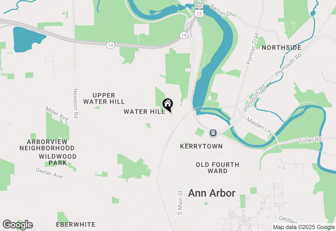 Map of 820 Daniel Street, Ann Arbor, MI 48103