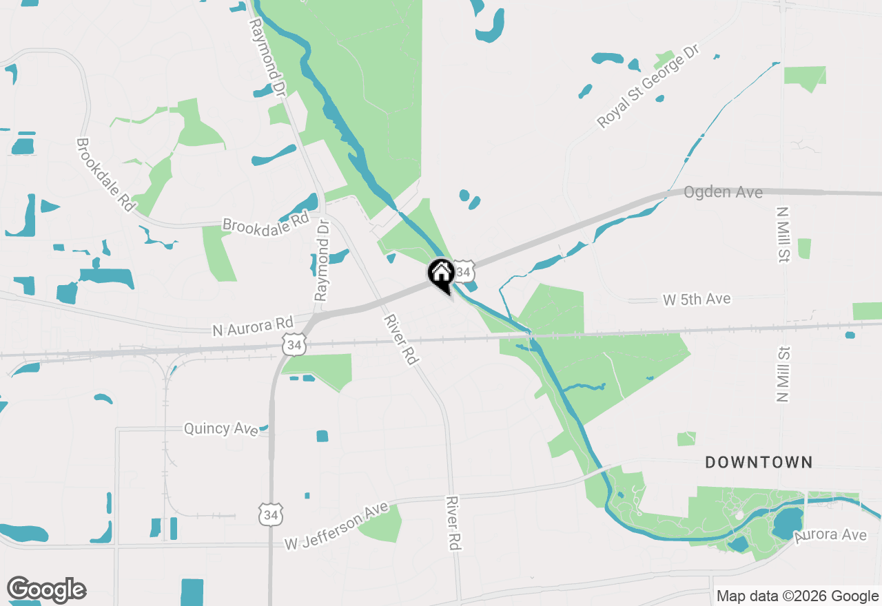 Map of 500 Valley Drive #301, Naperville, IL 60563