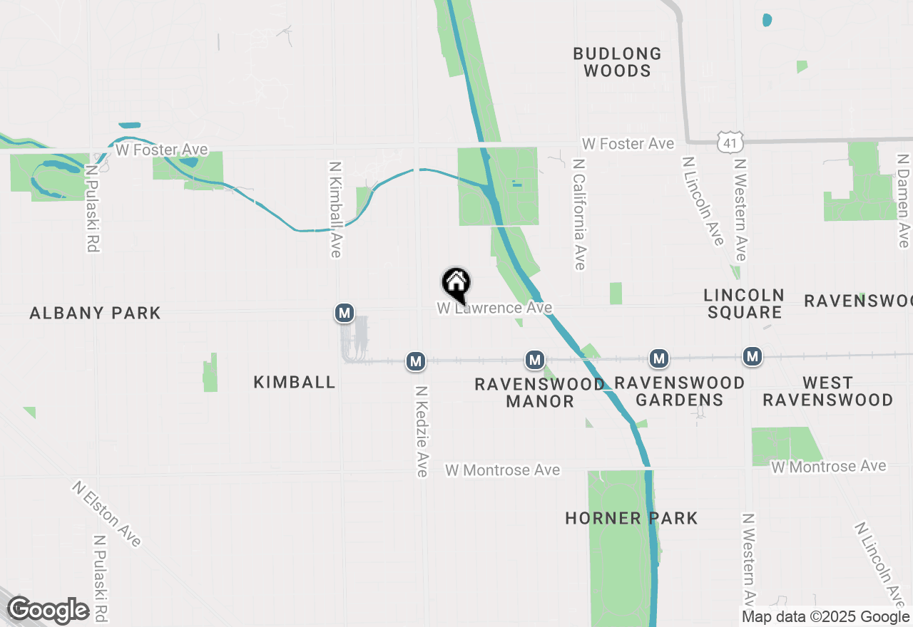 Map of 4748 N Albany Avenue #3, Chicago, IL 60625