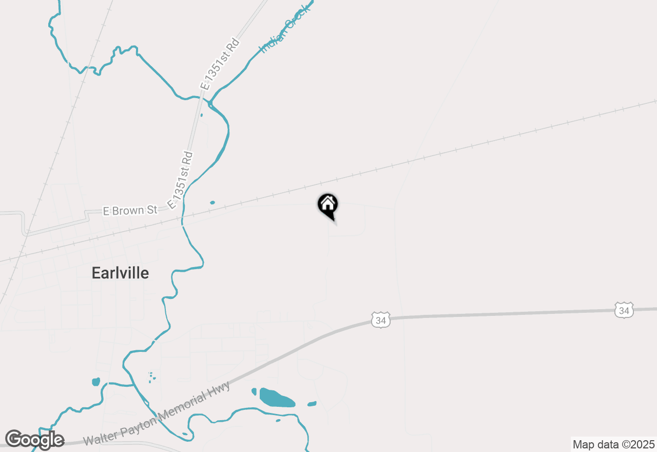 Map of 0 E 1369th Road, Earlville, IL 60518