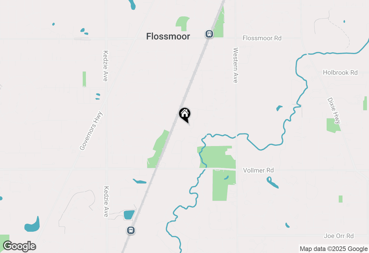 Map of 2709 Brassie Avenue, Flossmoor, IL 60422