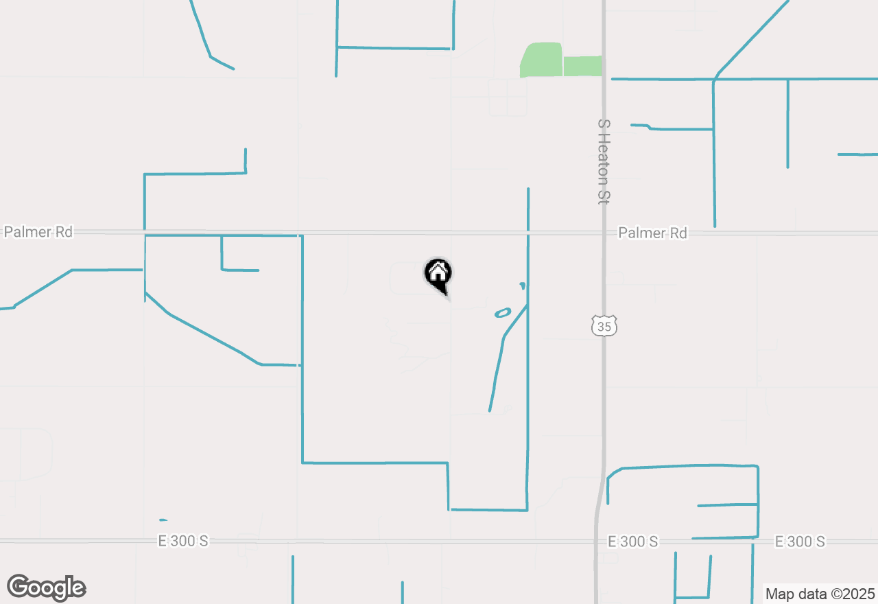 Map of 3475 E South Country Lane, Knox, IN 46534