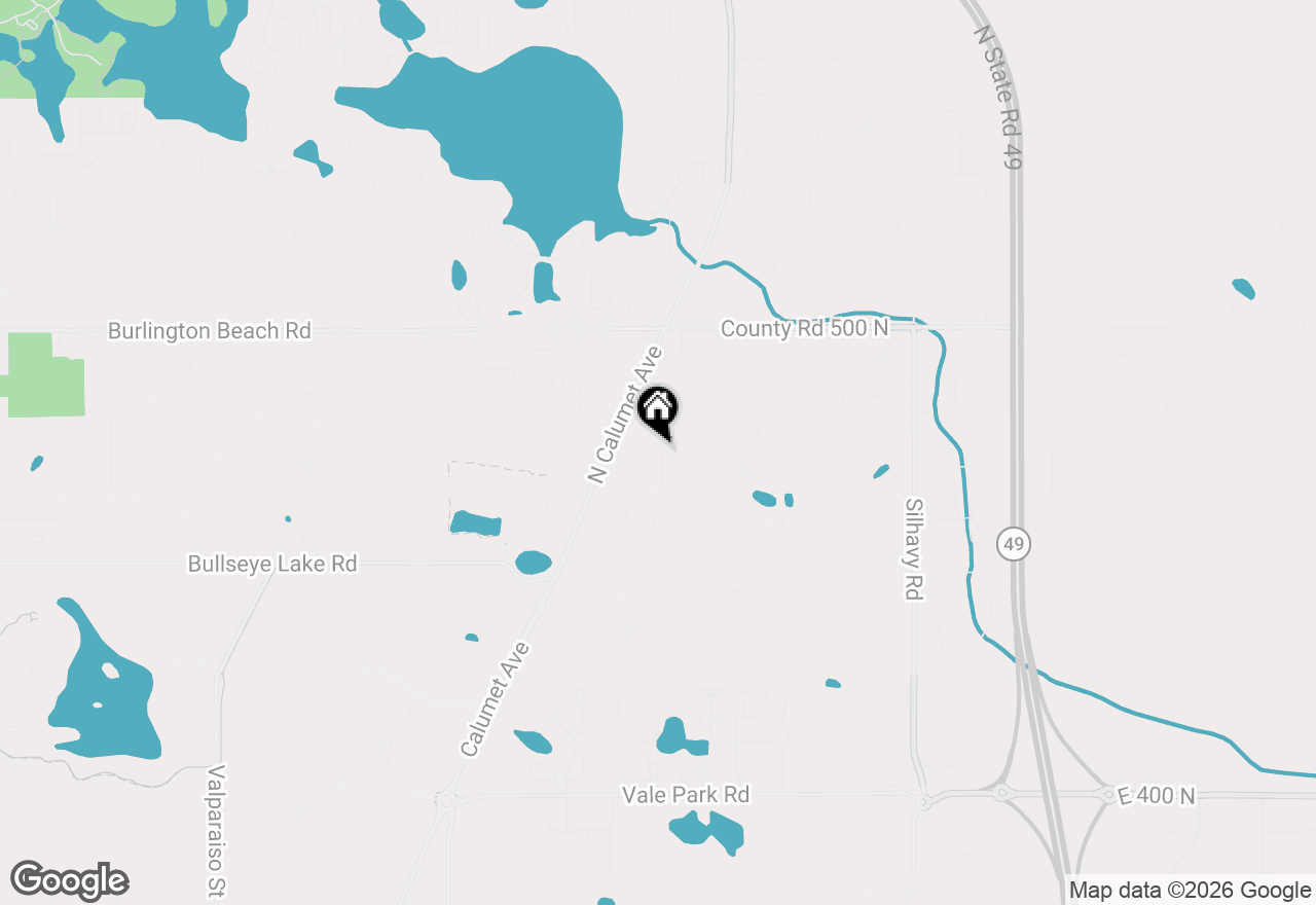 Map of 3808 Crosby Drive, Valparaiso, IN 46383