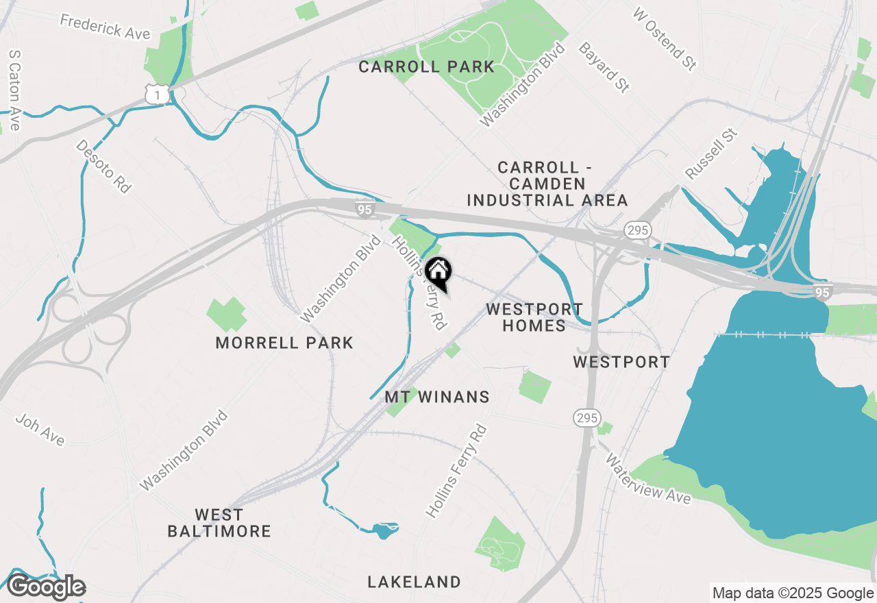 Map of 2111 Hollins Ferry Road, Baltimore, MD 21230
