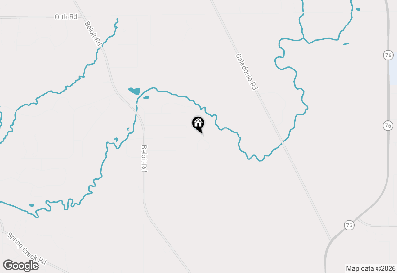 Map of 3460 Partridge Lane, Belvidere, IL 61008