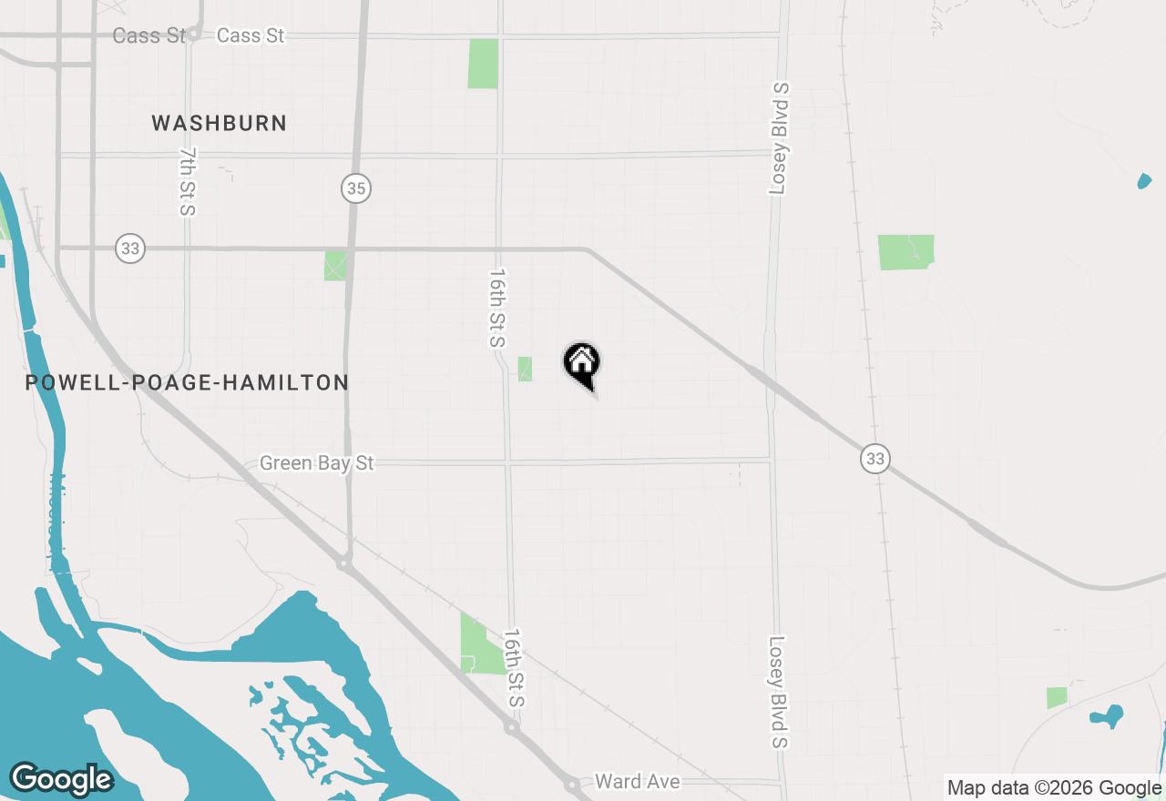 Map of 1420 19th St S, La Crosse, WI 54601