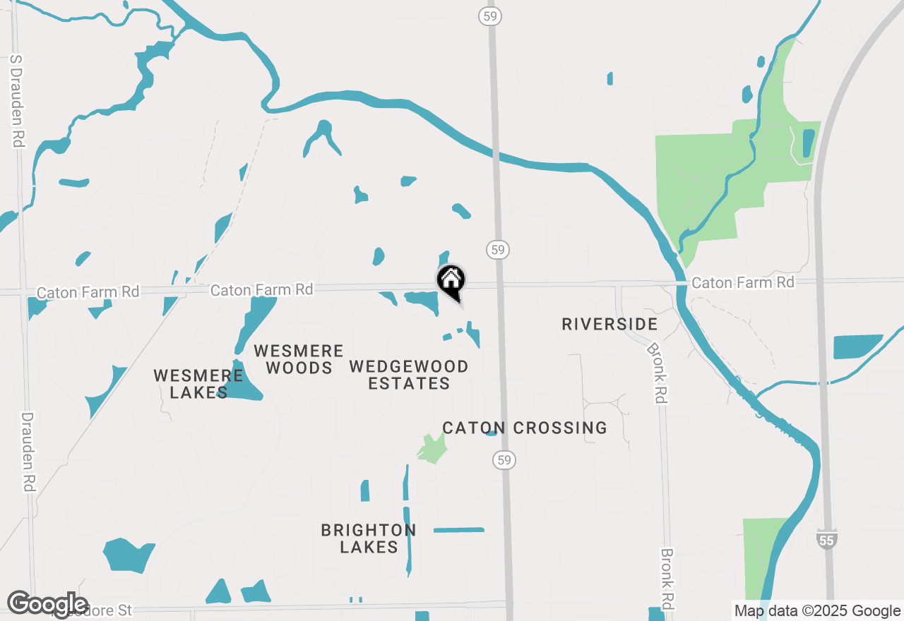 Map of 2305 Olde Mill Road #2305, Plainfield, IL 60586