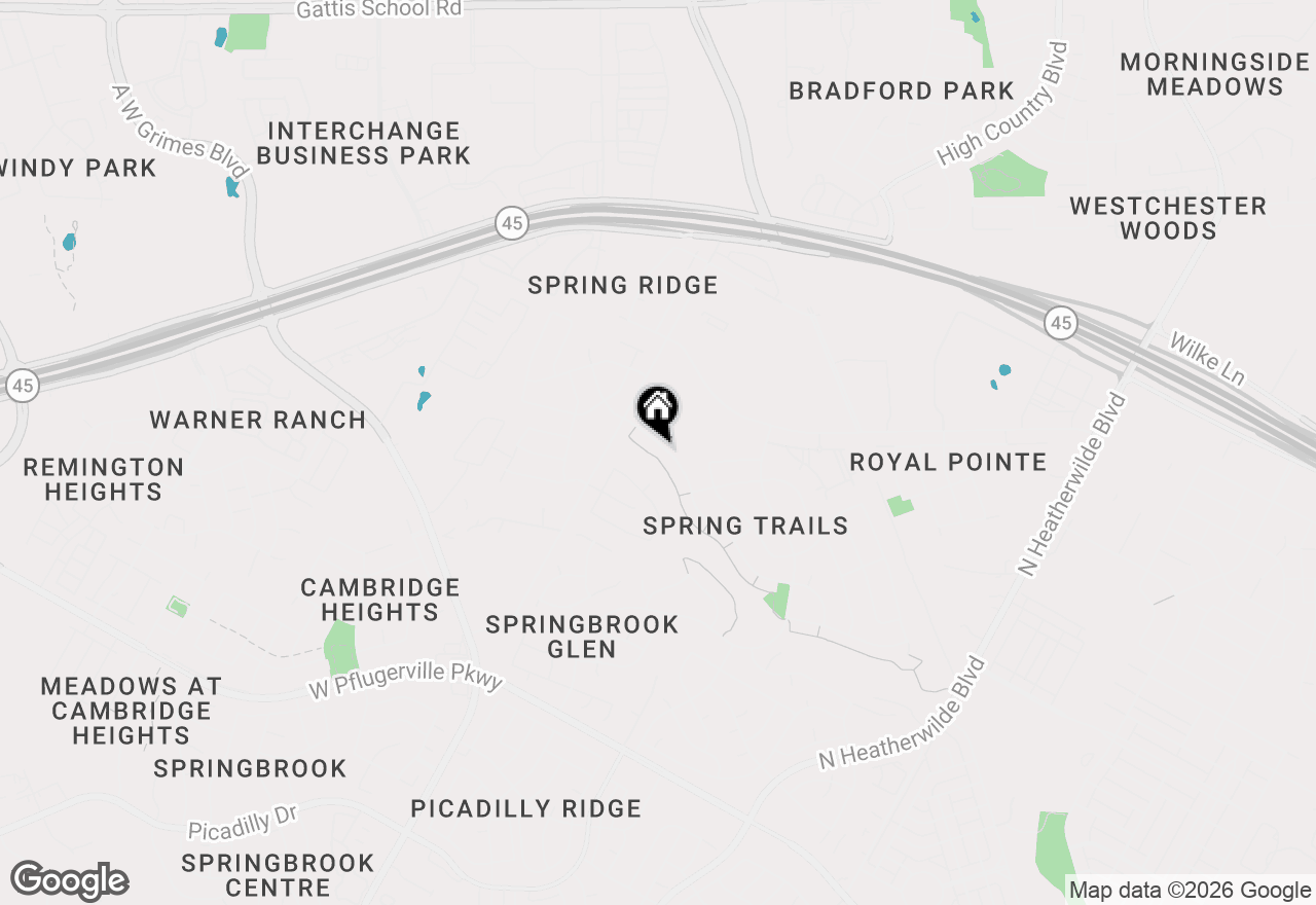 Map of 1225 Autumn Sage Way, Pflugerville, TX 78660