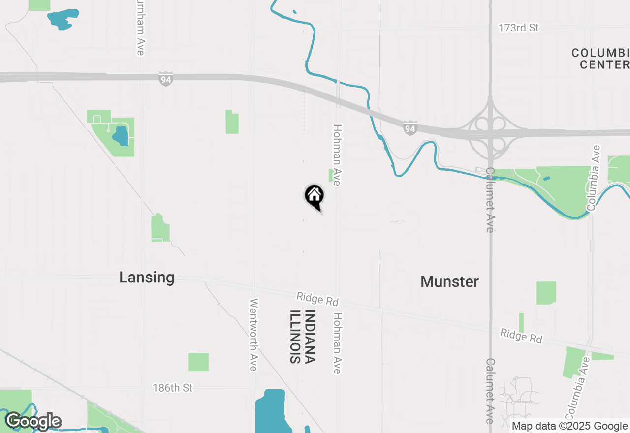 Map of 7944 Forest Avenue, Munster, IN 46321