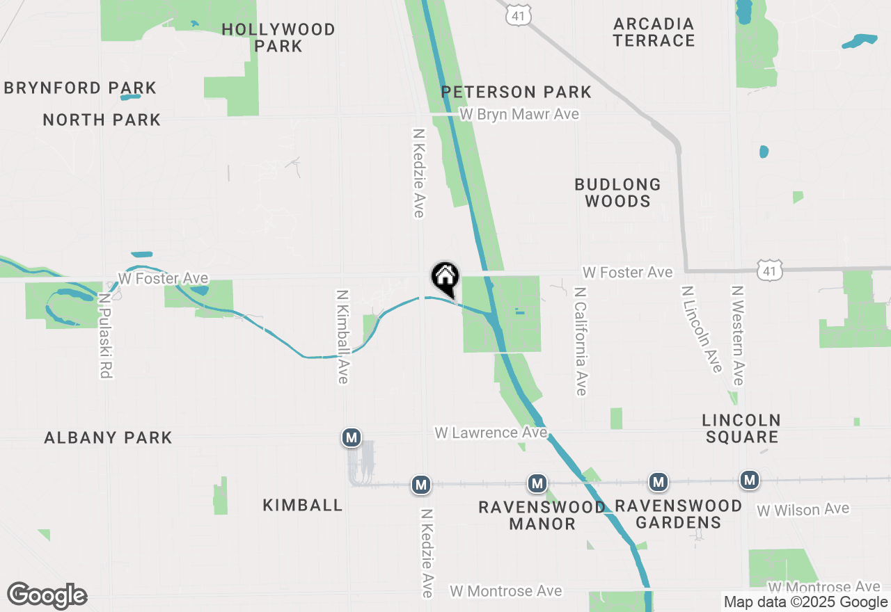 Map of 3128 W Carmen Avenue #2, Chicago, IL 60625