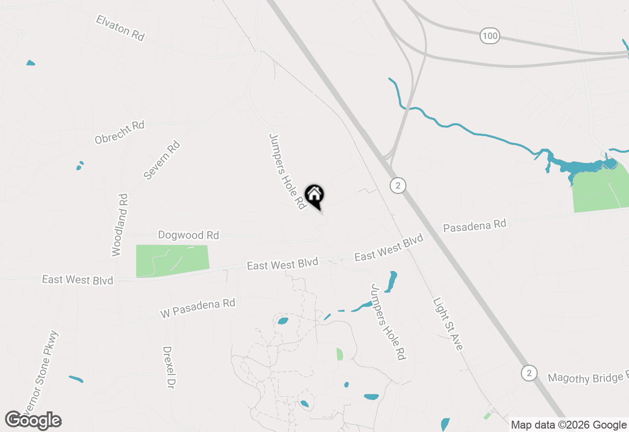 Map of 8375 Jumpers Hole Road #101, Millersville, MD 21108