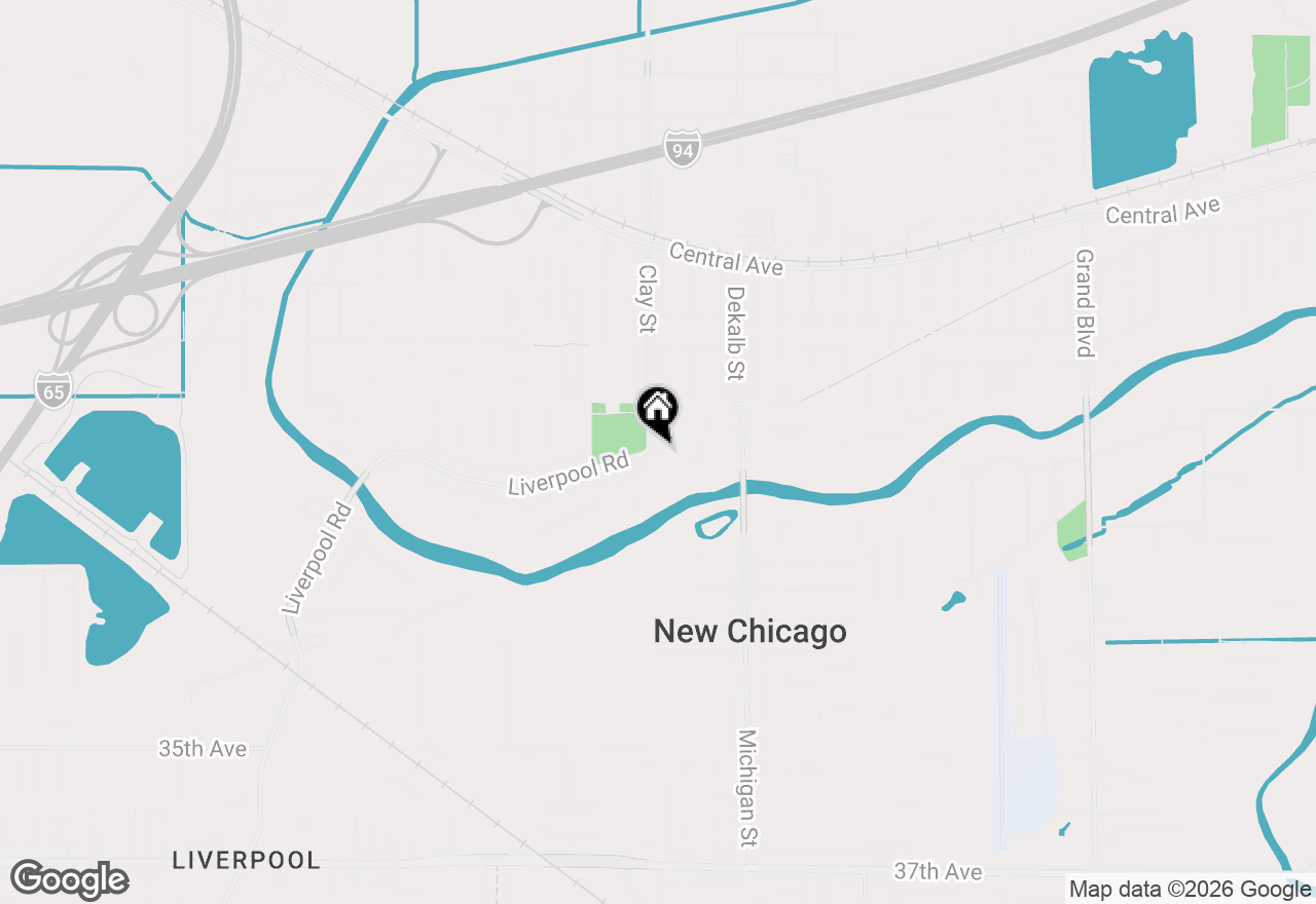 Map of 3021 Clay Street, Lake Station, IN 46405
