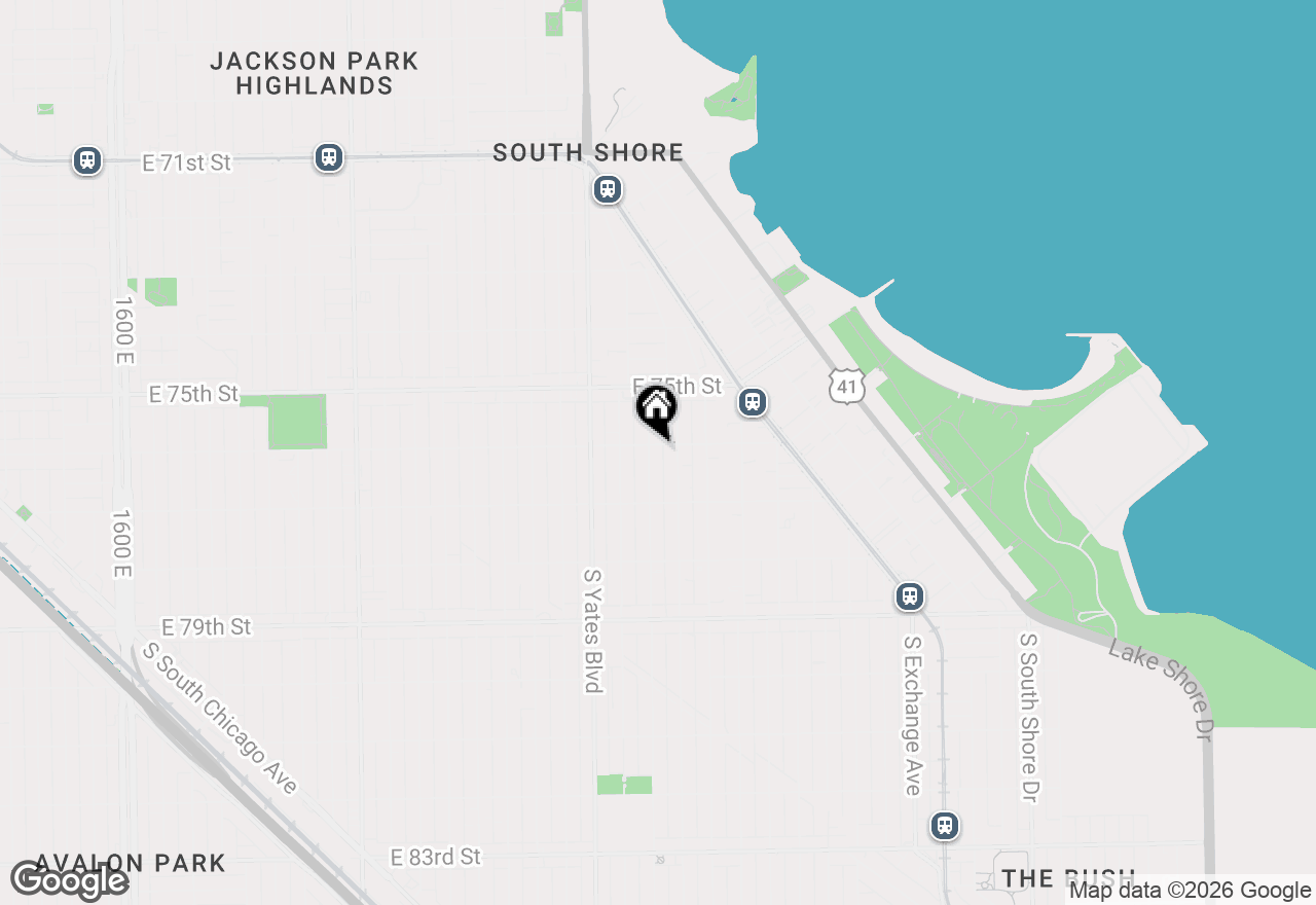 Map of 7601 S Essex Avenue #2, Chicago, IL 60649