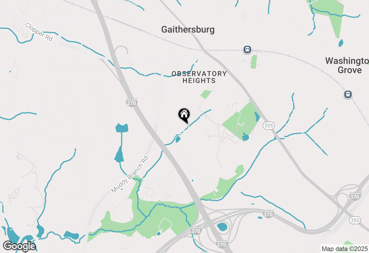 Map of 209 W Deer Park Road, Gaithersburg, MD 20877