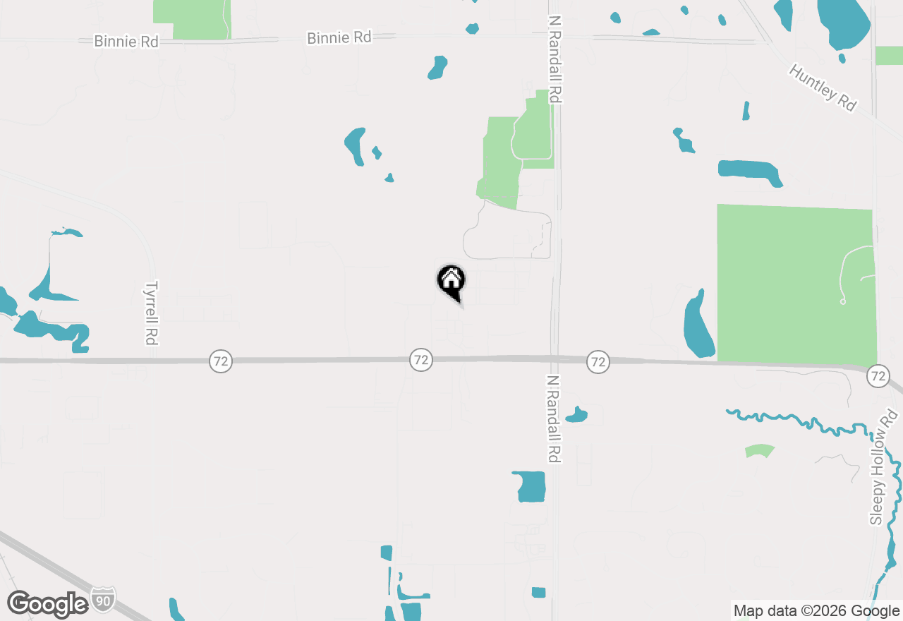 Map of 329 Settlers Place, West Dundee, IL 60118