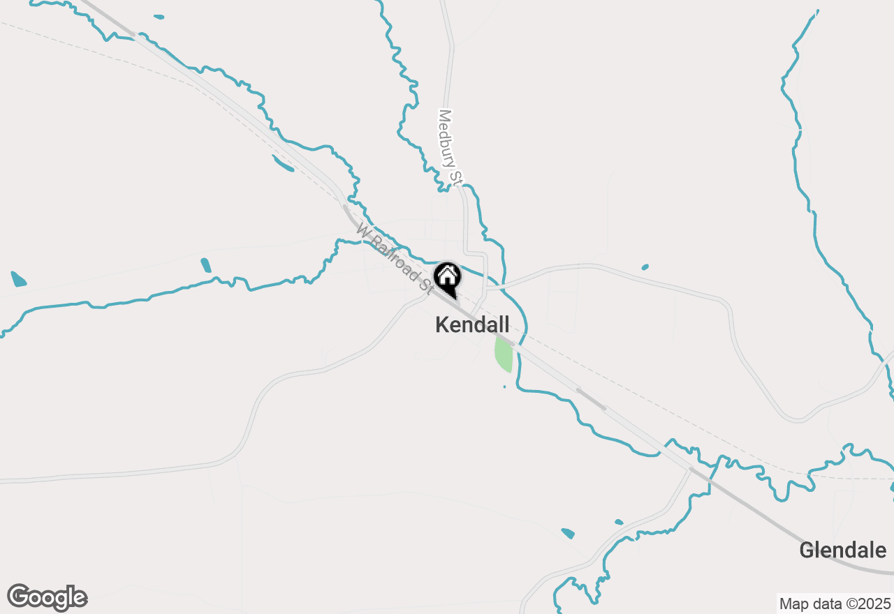 Map of 202 W South Railroad Street, Kendall, WI 54638