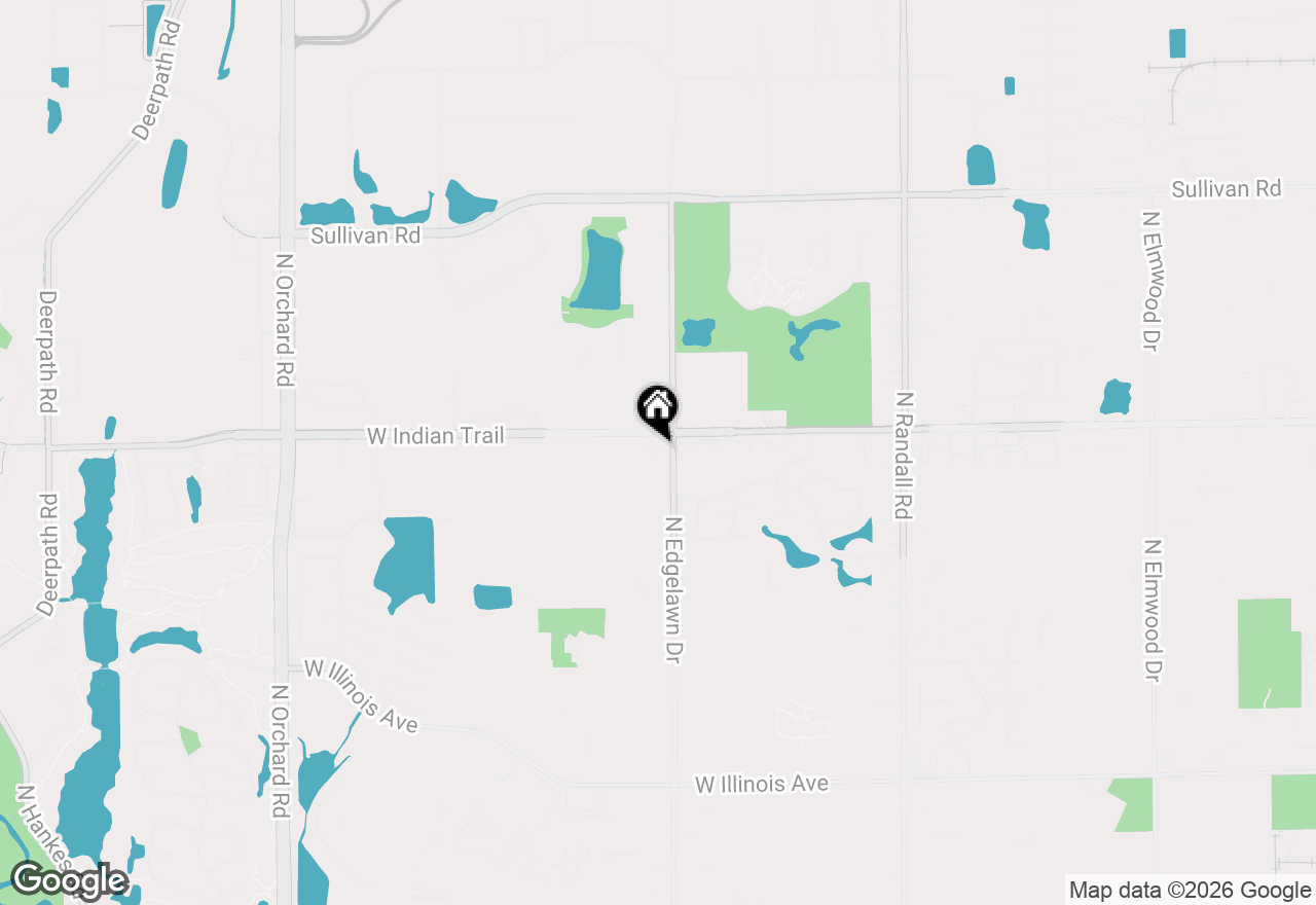 Map of 987 Sapphire Lane, Montgomery, IL 60538