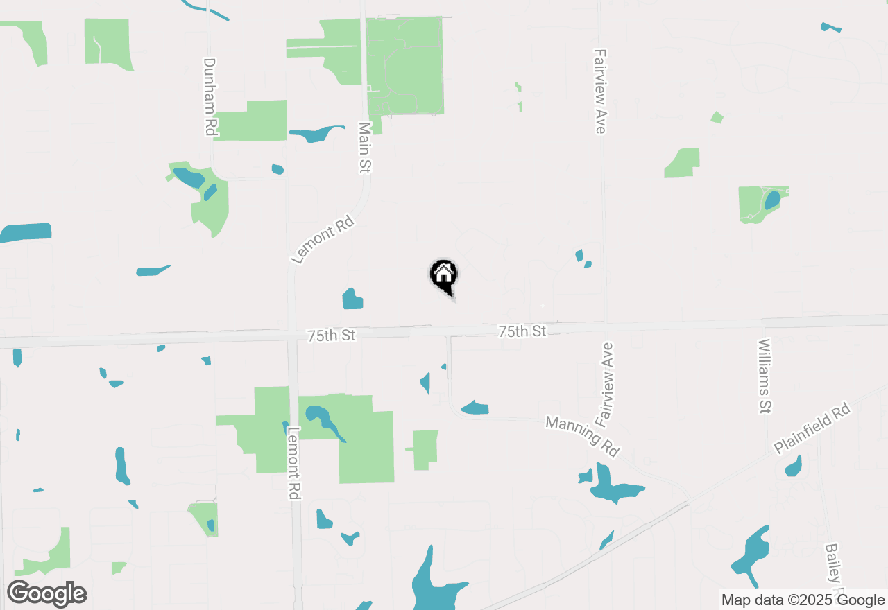 Map of 7403 Canterbury Place #21-2, Downers Grove, IL 60516