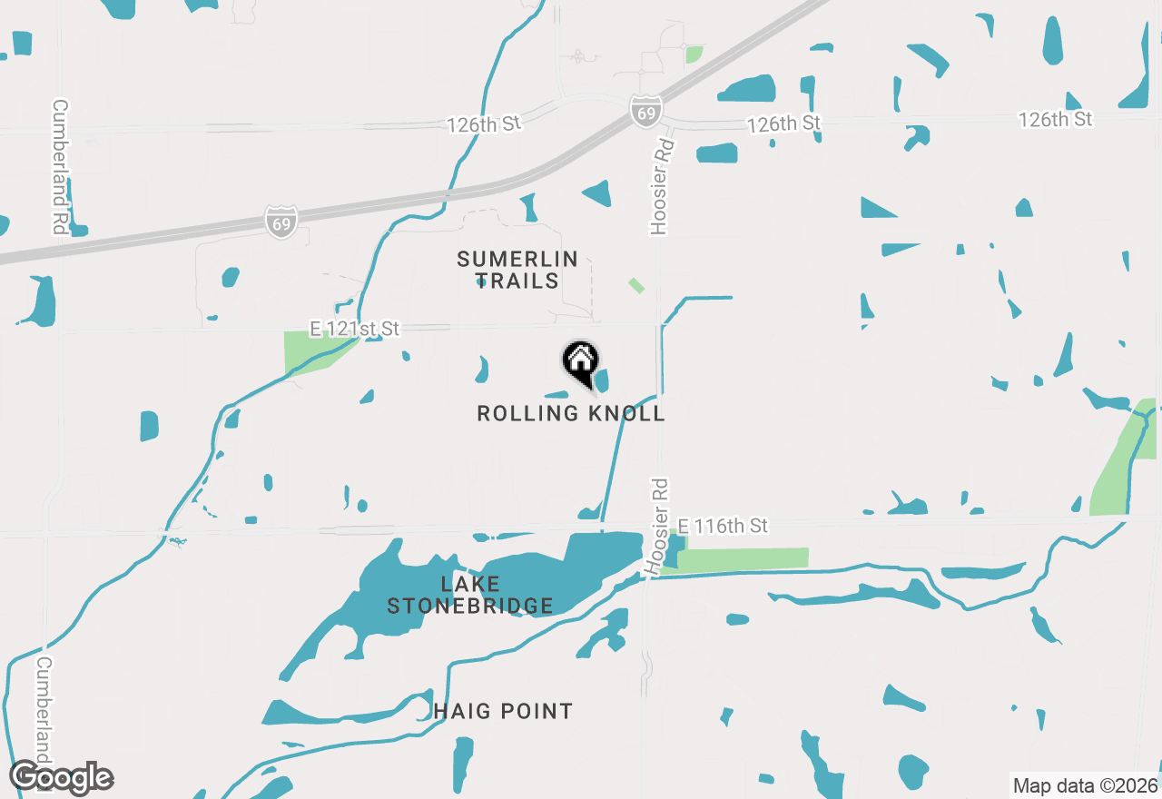 Map of 11946 Bird Key Boulevard, Fishers, IN 46037