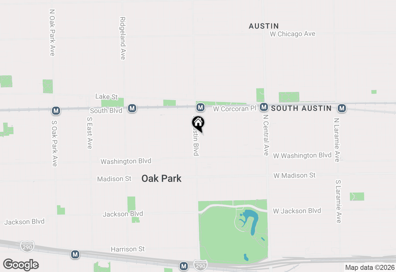 Map of (Address confidential), Chicago, Illinois 60644