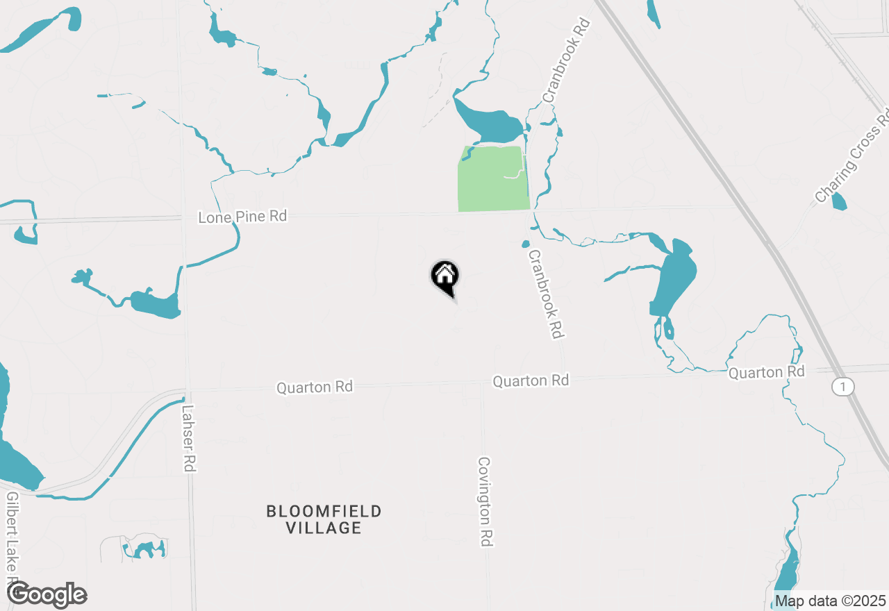 Map of 270 Martell Drive, Bloomfield Hills, MI 48304