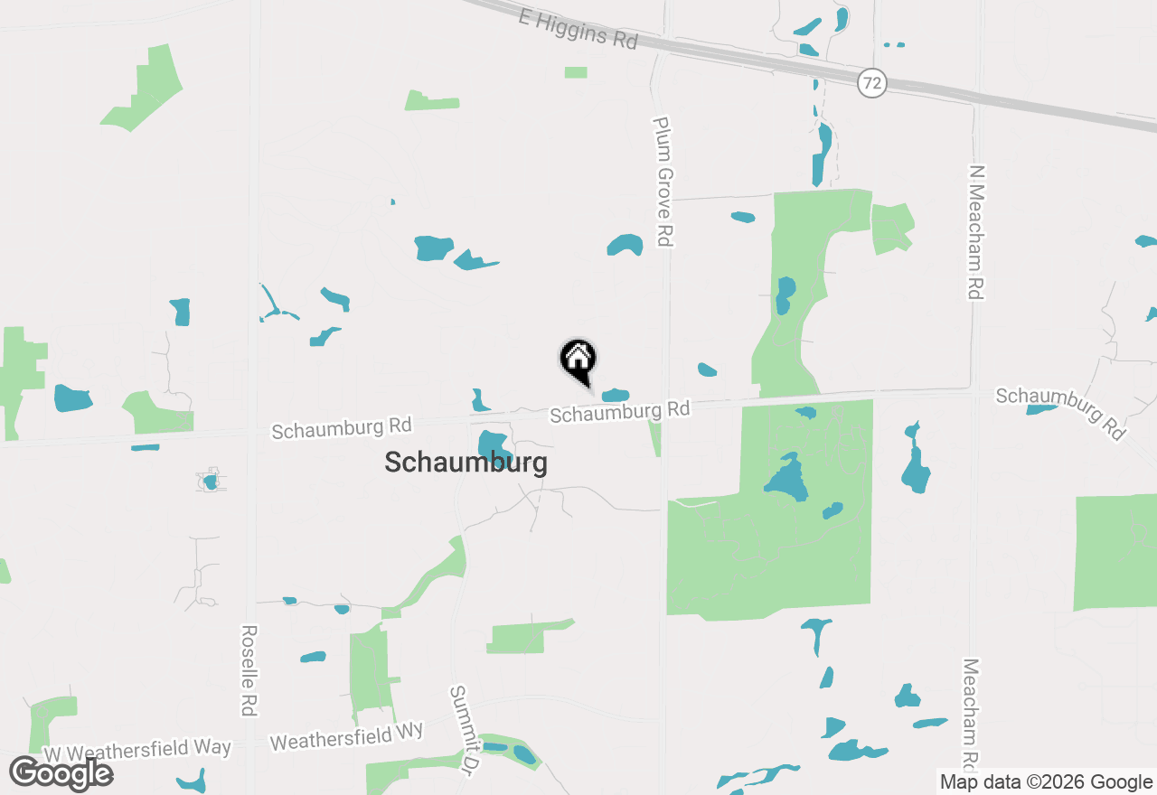 Map of 600 Eastview Court #X1, Schaumburg, IL 60193