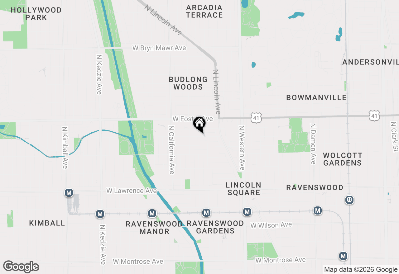 Map of 2625 W Carmen Avenue, Chicago, IL 60625