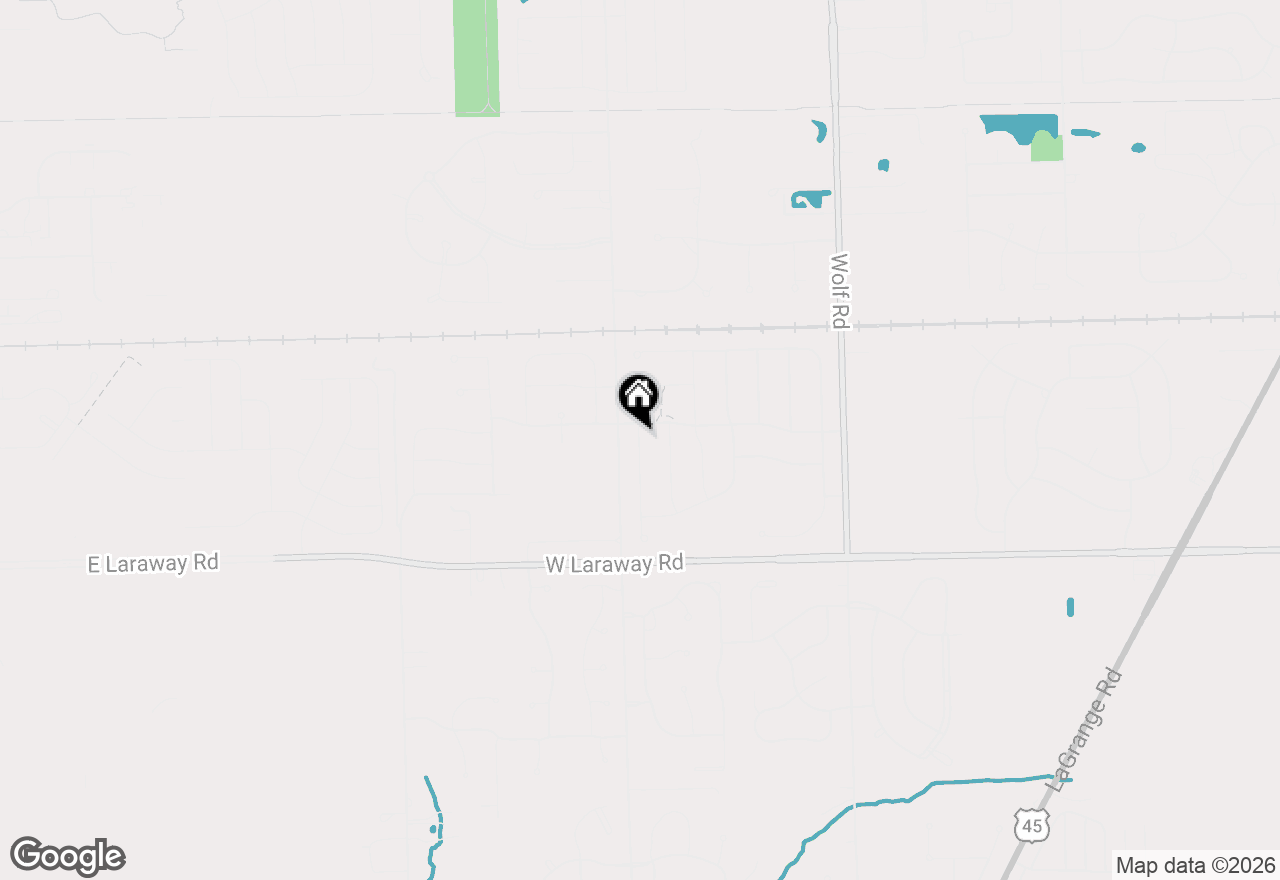 Map of 22127 Clary Sage Drive, Frankfort, IL 60423