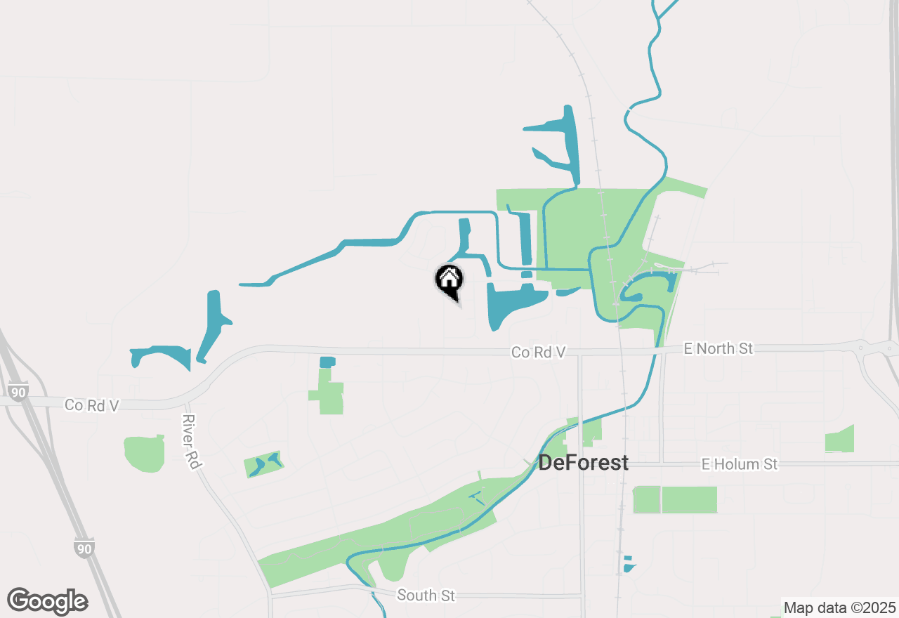 Map of 517 Brule Parkway, Deforest, WI 53532
