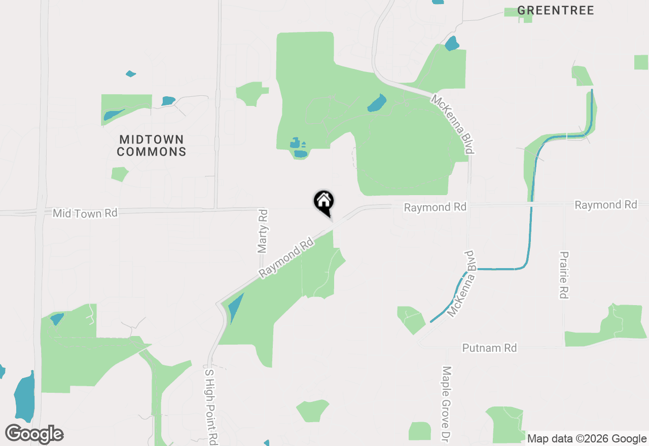 Map of 7203 Mid Town Road #212, Madison, WI 53719