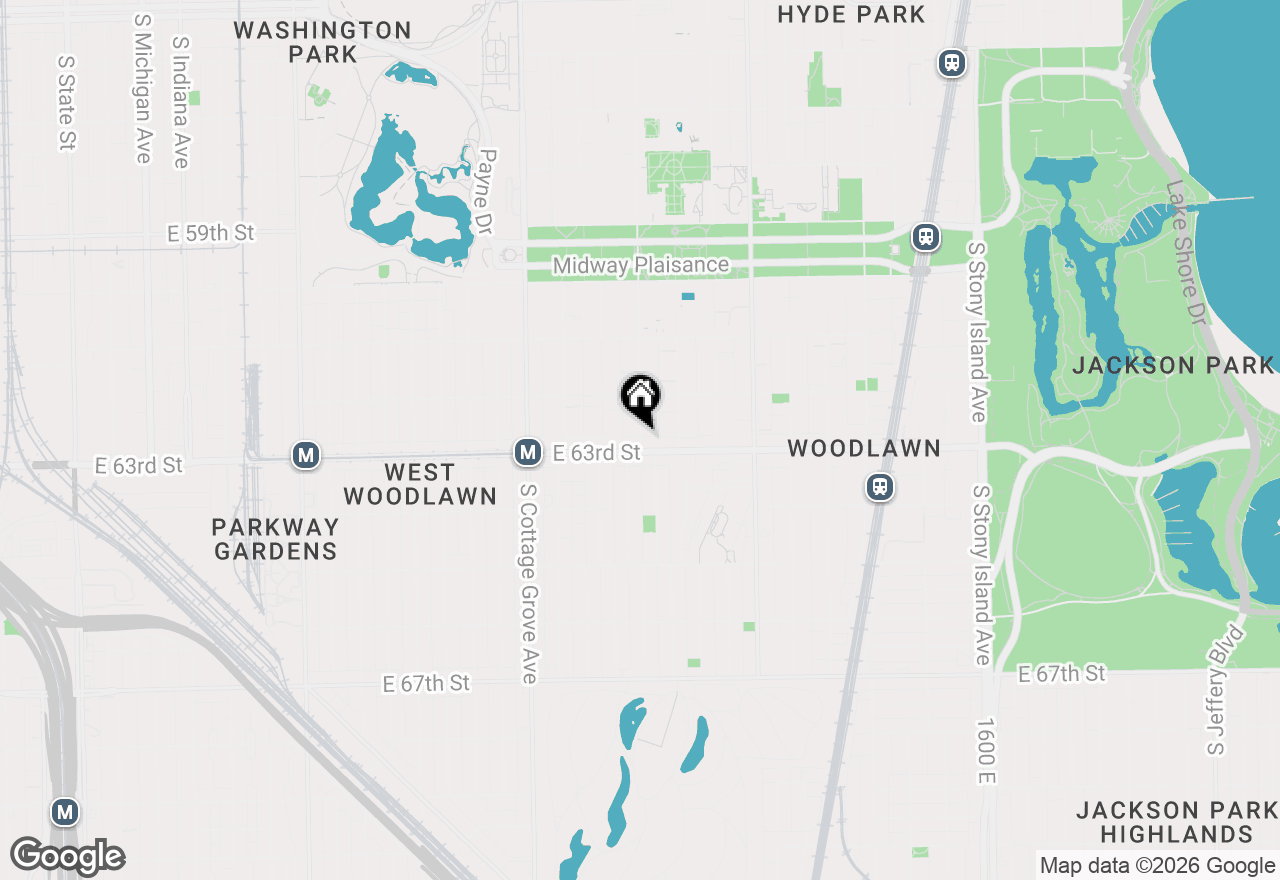 Map of 6209 S Ellis Avenue, Chicago, IL 60637