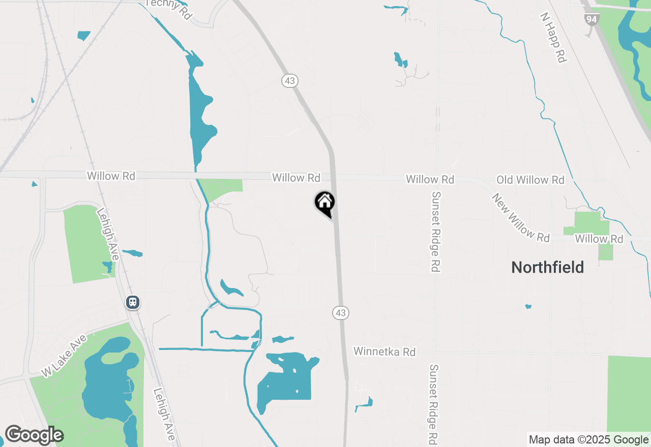Map of 2640 Summit Drive #110, Glenview, IL 60025