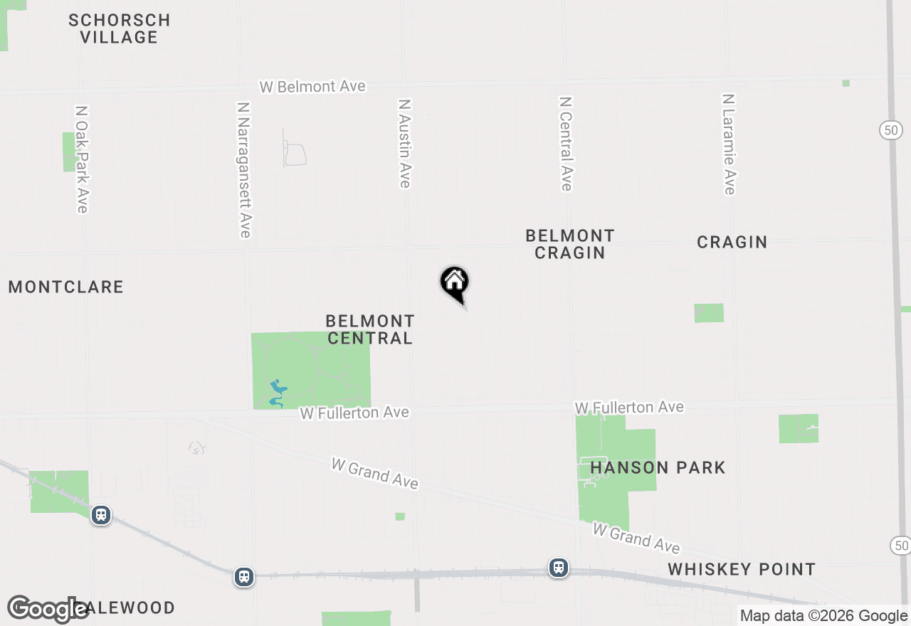 Map of 2623 N Marmora Avenue, Chicago, IL 60639