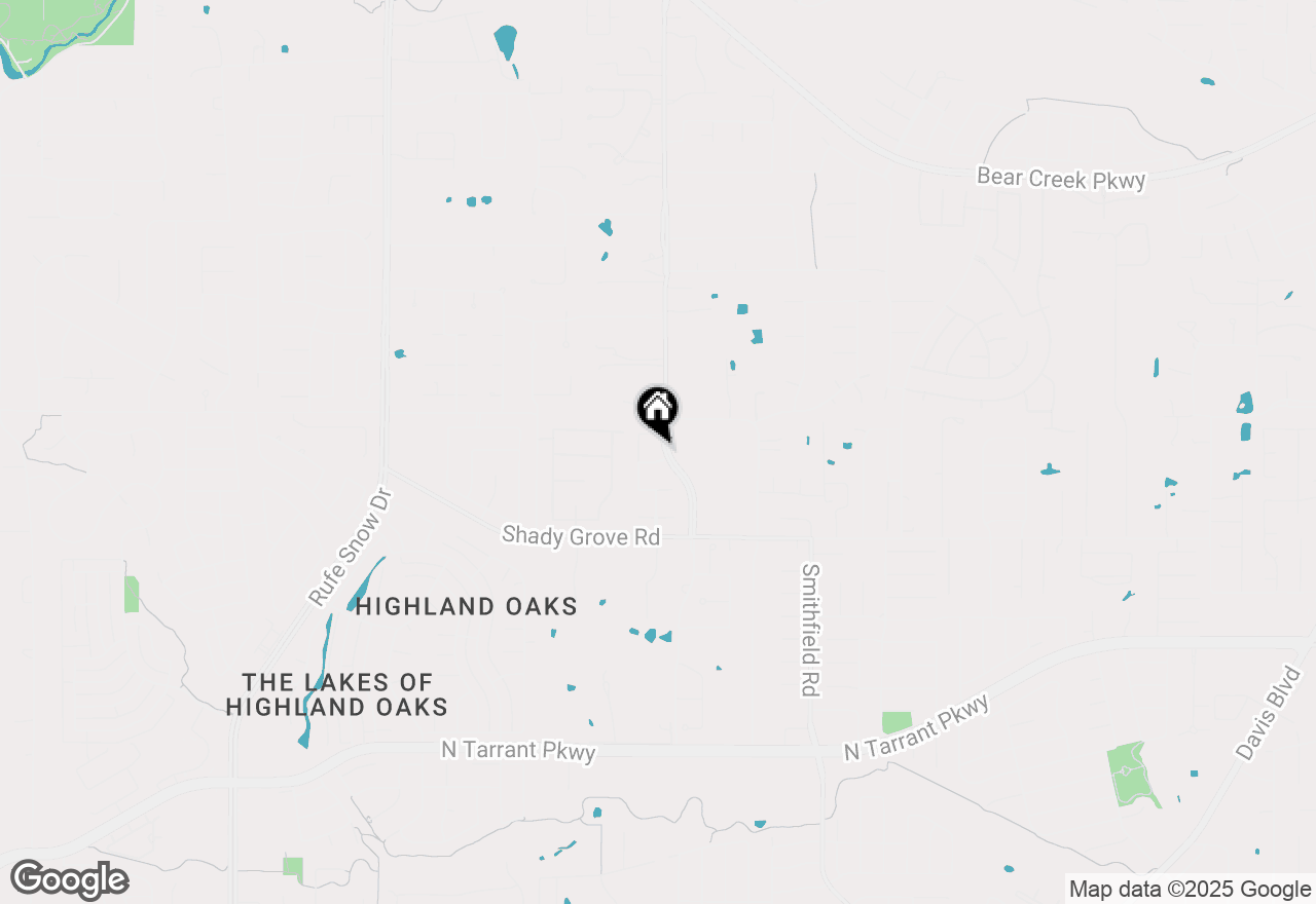 Map of 1413 Cherry Blossom Lane, Keller, TX 76248