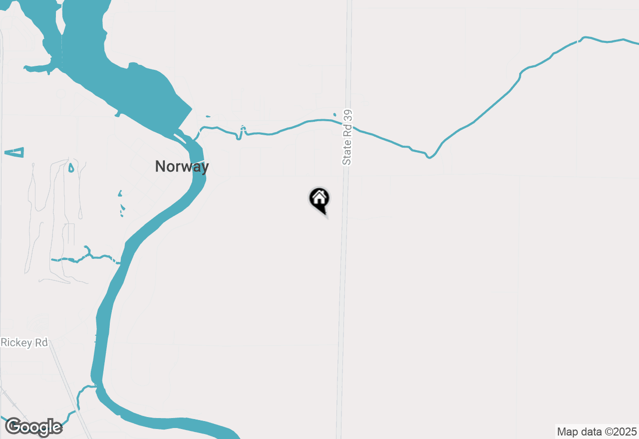 Map of 1626 N State Road 39, Monticello, IN 47960