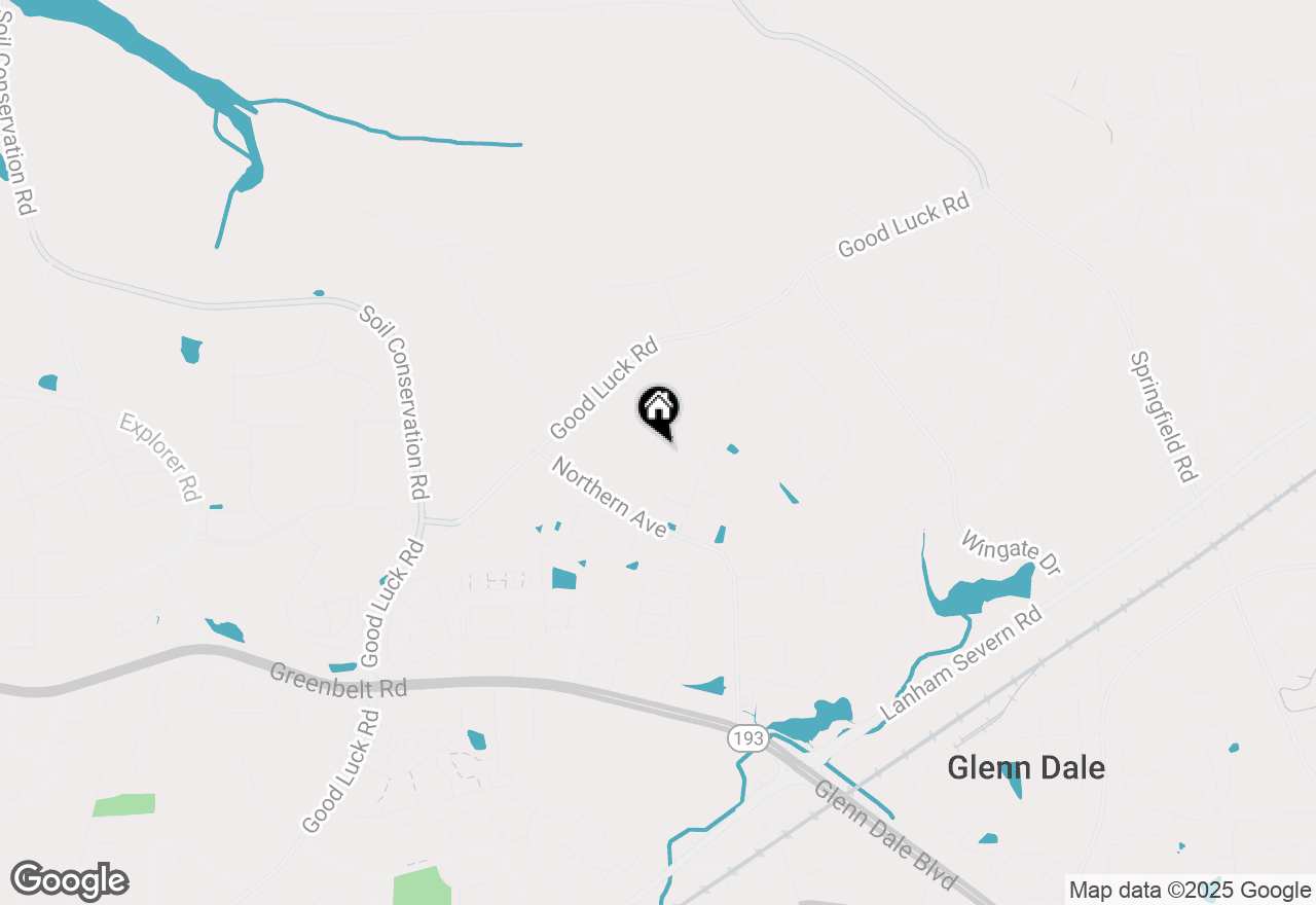 Map of 10501 Forestgate Place, Glenn Dale, MD 20769