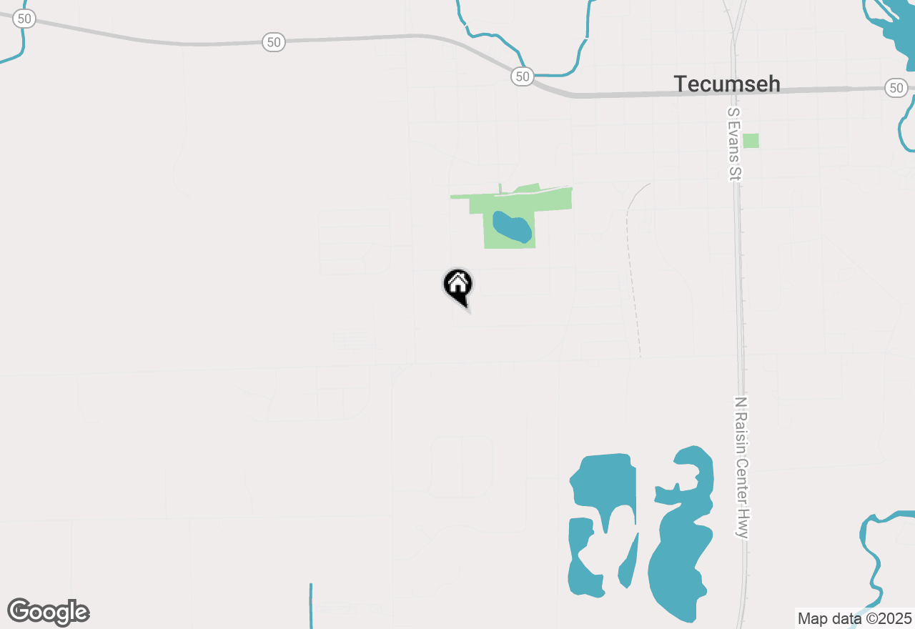 Map of 1202 Murray Drive, Tecumseh, MI 49286