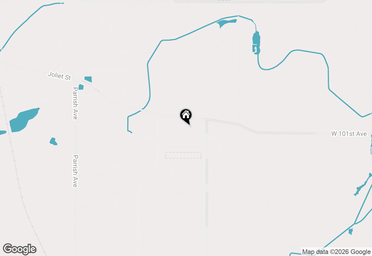 Map of 10052 Pearwood Drive, St. John, IN 46373