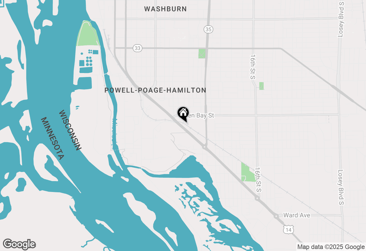 Map of 2109 South Ave, La Crosse, WI 54601