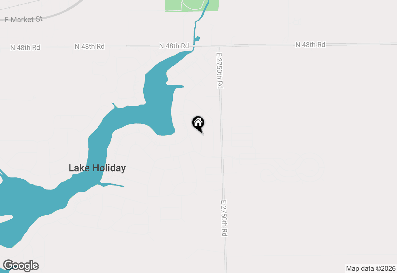 Map of 1476 Nova Road, Sandwich, IL 60548