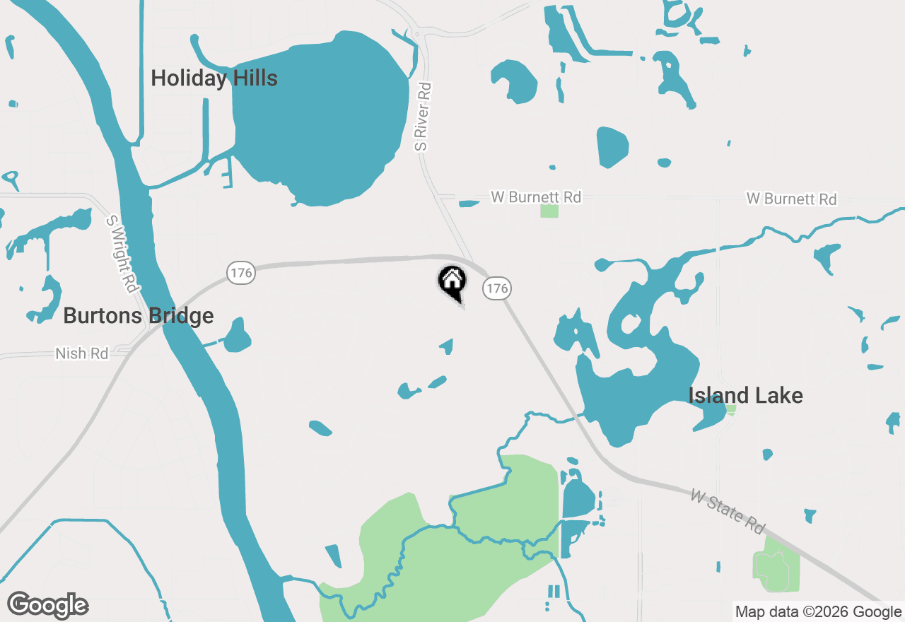 Map of 571 Newport Court, Island Lake, IL 60042