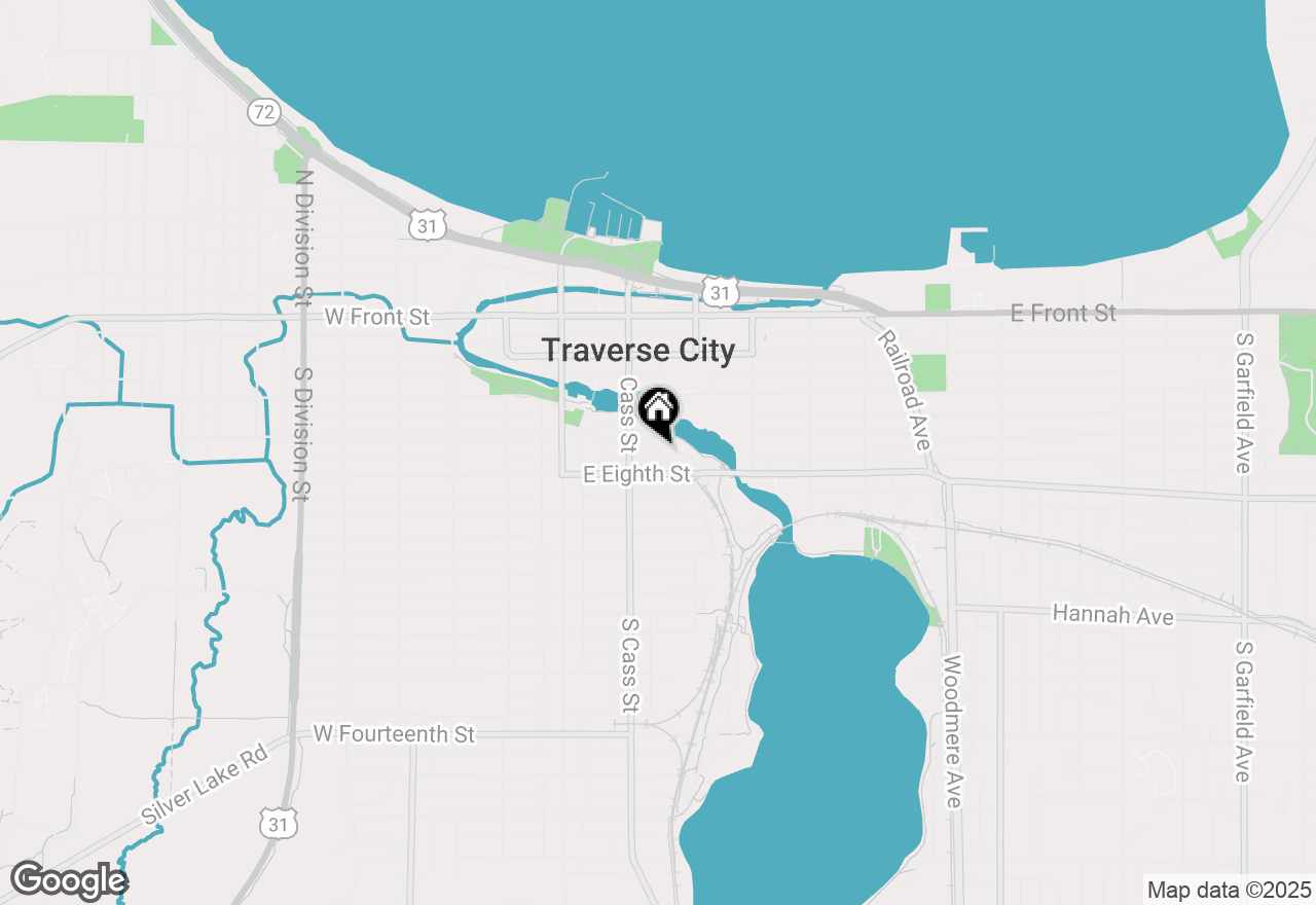 Map of 223 Lake Avenue, Traverse City, MI 49684