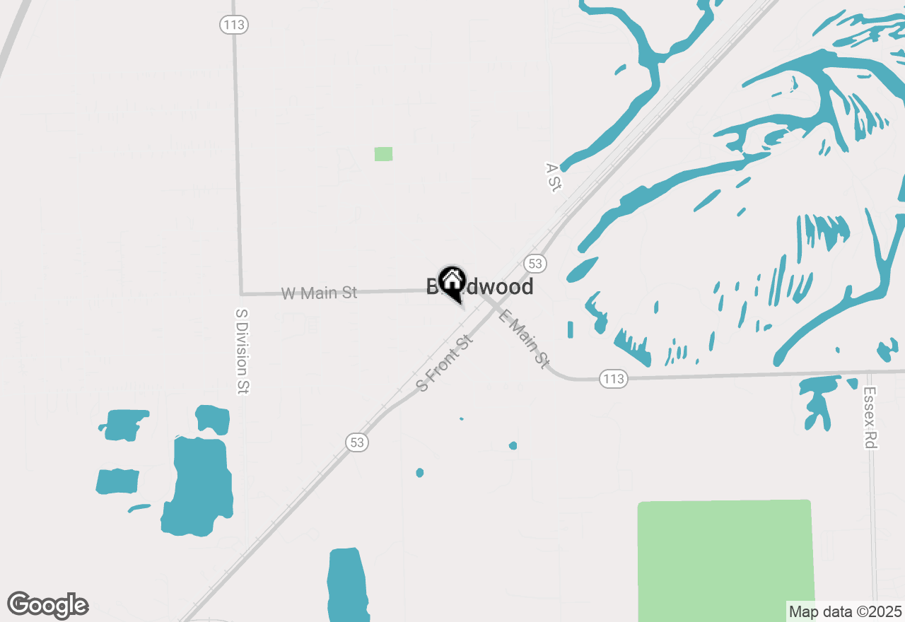 Map of 176 S Railroad Street, Braidwood, IL 60408