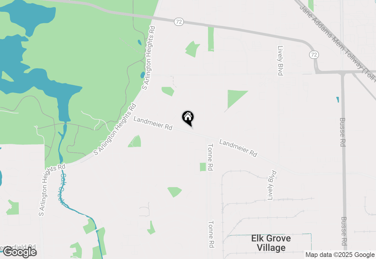 Map of 520 Landmeier Road, Elk Grove Village, IL 60007