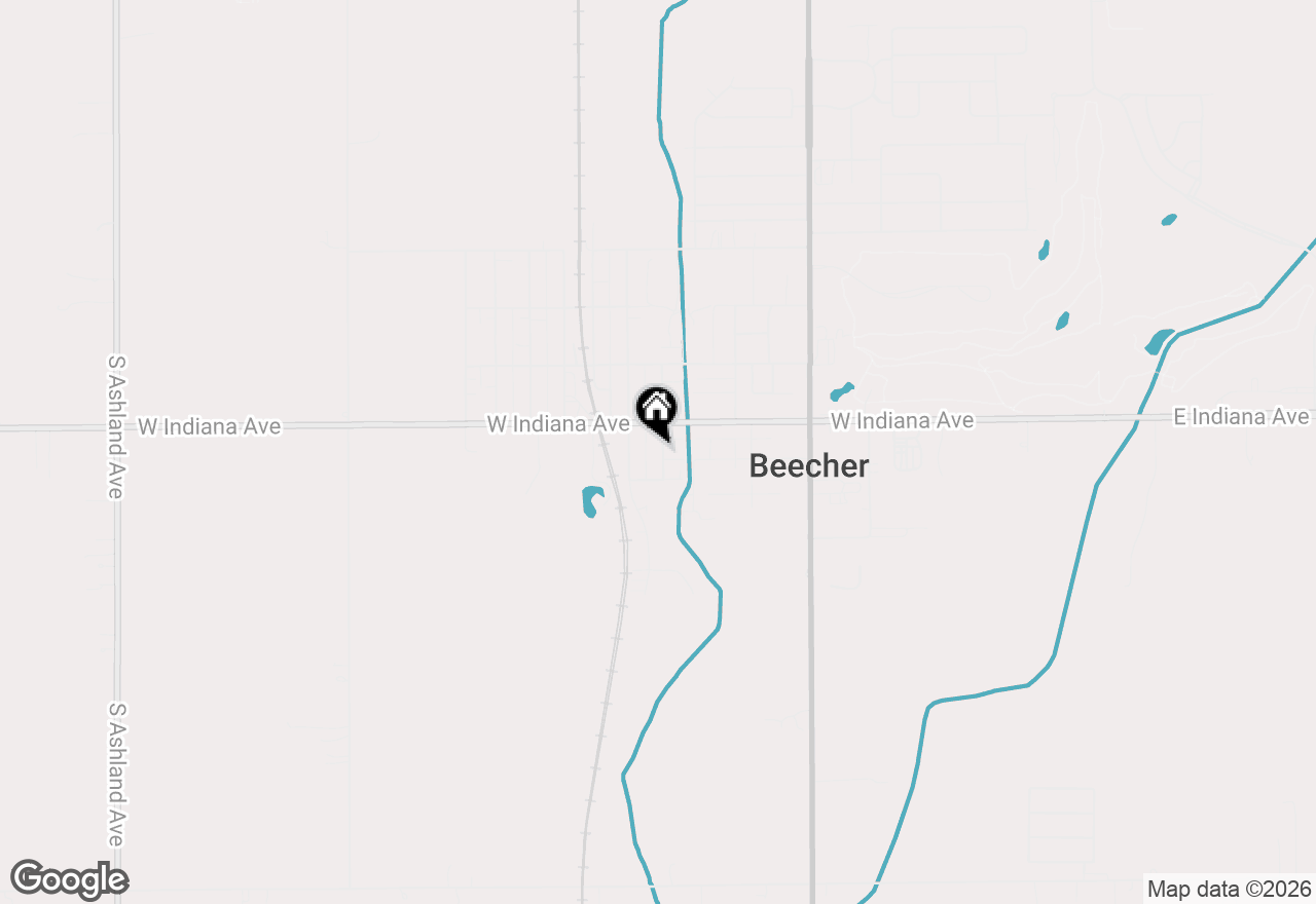 Map of 426 Maxwell Street, Beecher, IL 60401