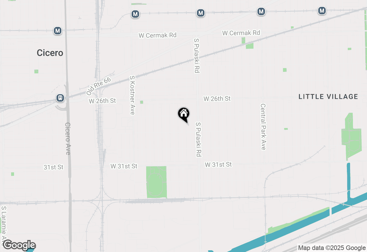 Map of 2737 S Karlov Avenue, Chicago, IL 60623