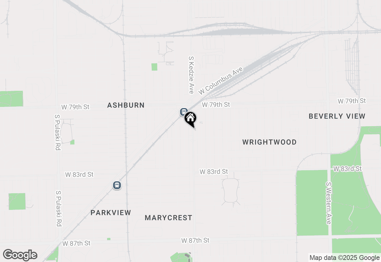 Map of 8032 S Kedzie Avenue, Chicago, IL 60652