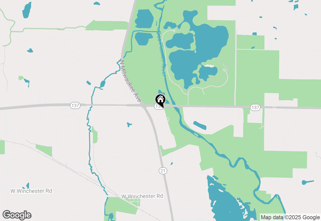 Map of 1445 N Milwaukee Avenue, Libertyville, IL 60048